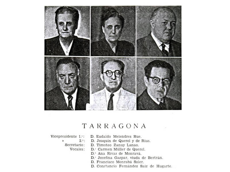 Junta Provincial de Tarragona. 1950-51