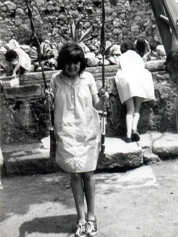 Mercè en la Casa de la Misericordia de Barcelona. 1960-1968