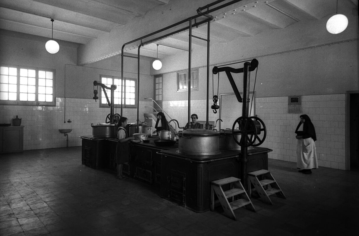 Cocina. 1940-1950. Brangulí (fotógrafos). Arxiu Nacional de Catalunya